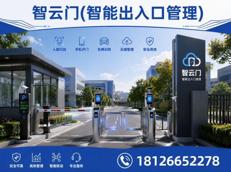 禅城区智能出入口管理展示图